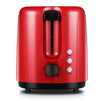 东菱（Donlim）  Donlim  多士炉 烤面包机 加宽双烤槽全自动家用吐司机 TA-8301 红
