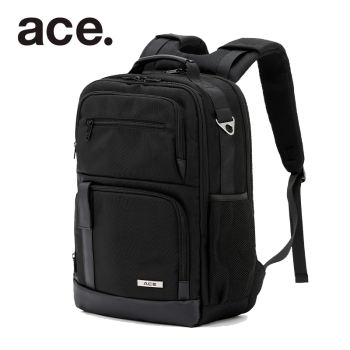 ACECosy双肩包大容量包 笔记本收纳商务双肩包 黑色-D6021 黑色
