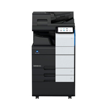 柯尼卡美能达 KONICA MINOLTA bizhub 550i A3黑白复合机打印复印扫描（主机+双面输稿器+双纸盒+工作台）