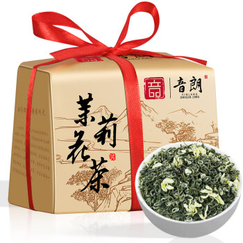 音朗 茶叶 茉莉花茶 2024新茶特级浓香型花草茶茉莉绿茶传统纸包250g