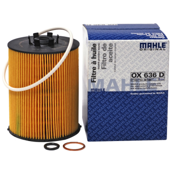 马勒（MAHLE）机油滤芯机滤OX636D(宝马5系550i/540i/650i/750i/760i(05-10年))
