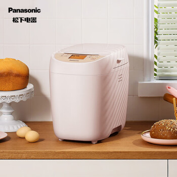 松下Panasonic SD-PY100 面包机家用多功能高性价比全自动1斤和面机 吐司面包机果料投放自动菜单