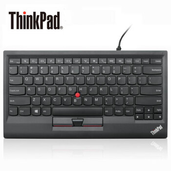 联想 ThinkPad 有线USB小红点键盘 指点杆键盘商务办公键盘笔记本电脑有线键盘 0B47190