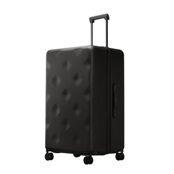 不莱玫大容量行李箱男托运箱拉杆箱万向轮学生旅行箱28英寸密码箱 黑色