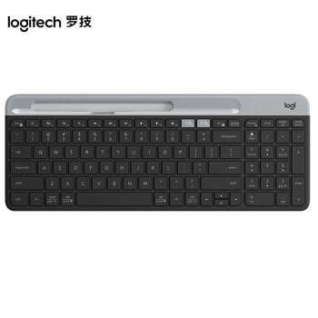 罗技（Logitech）K580 键盘 无线蓝牙键盘 办公键盘 便携超薄键盘 笔记本键盘 平板键盘 星空灰