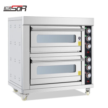 松润（SOR） 大型烘焙烤箱烤箱商用专业电烤箱单位电烤炉蛋糕面包烤全鸡烤披萨烘焙SOR-J105【二层二盘】