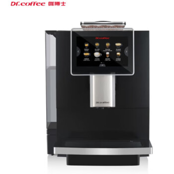 咖博士（Dr.coffee）  F10全自动意式咖啡机一键拿铁美式卡布奇诺智能触屏办公现磨咖啡家用商 F10黑色