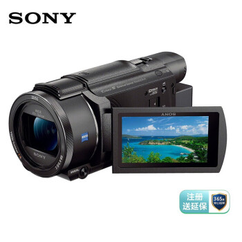 索尼（SONY）FDR-AX60 直播4K高清数码摄像机 家用摄影录像机 (含256G卡+备电+包+卡色金环UV+麦克风+三脚架)