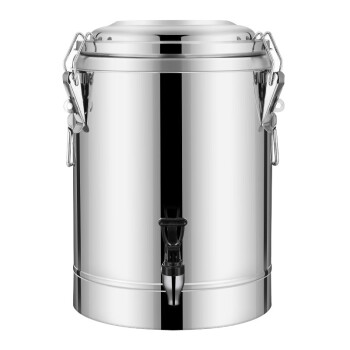 瓦图 WATU 不锈钢保温桶 商用保温饭桶 大容量汤桶豆浆茶水桶 单龙头40L