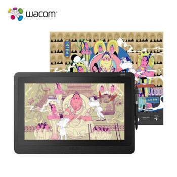 WACOM数位屏 手绘屏 数位板 绘画屏 绘画板 DTK1661 15.6英寸数位屏