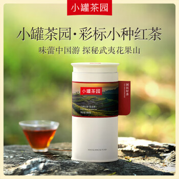 小罐茶茶园彩标系列 花香型小种红茶散茶茶叶100g 蜜香果香浓郁
