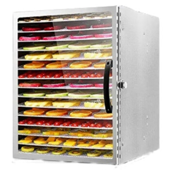 苏勒   水果烘干机家用食品干果机商用果蔬宠物肉溶豆小型食物风干机   16层