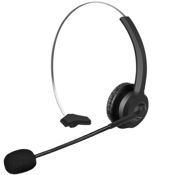 亿家通 单耳话务耳机Y300-3.5mm双插头 头戴式话务耳机/客服耳机/降噪耳机/商务移动办公 直连电脑