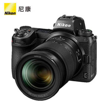 尼康（Nikon）Z 7II（Z7 2/Z72）全画幅微单相机（24-70mm f/4 微单镜头套机）含512G卡+双肩包+炭纤维三脚架