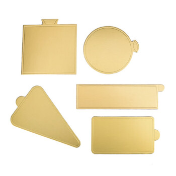 畅宝森小蛋糕垫 慕斯西点垫片金色纸垫100片 多尺寸可选  5件起购 JR