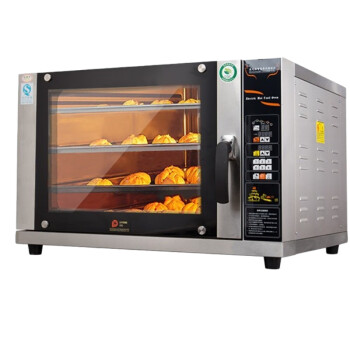 苏勒 电烤箱商用大容量一层一盘蛋糕面包披萨大型烤炉烘焙大烤箱 一层一盘智能定时款