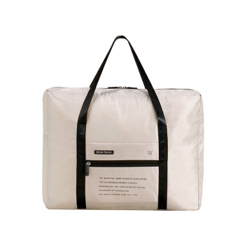 柯良惠子旅行包大容量可折叠双肩包背包休闲旅游包出差行李包手提包 杏色