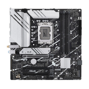 华硕PRIME B760M-A WIFI D4 主板 支持 CPU 13700K/13600KF/13400F（Intel B760/LGA 1700）