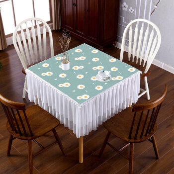 四方桌布方桌桌布台布家用四方简约餐桌布八仙桌麻将桌正方形盖布防水