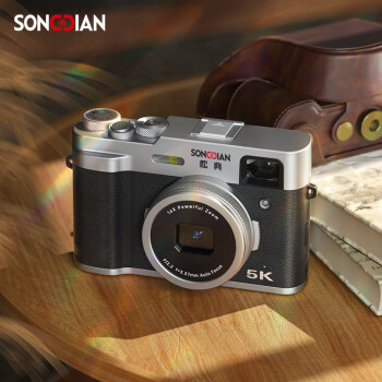 松典(SONGDIAN)  高清数码相机5K摄影vlog入门级学生微单照相机 官方标配 128G 内存