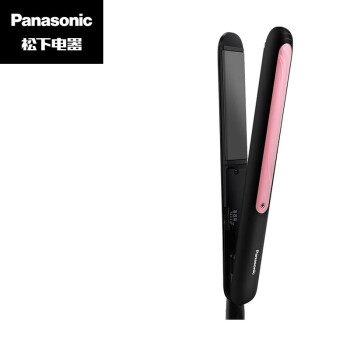 松下（Panasonic）卷发棒 卷/直两用卷发直发夹板 刘海烫发美发卷发器直发器直板夹小V棒EH-HV21-K495