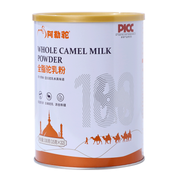 阿勒驼骆驼奶粉新疆正宗100%纯驼奶0添加成人奶粉无蔗糖纯骆驼乳粉330g