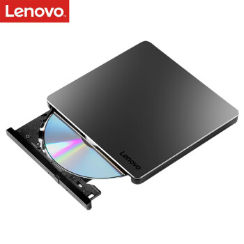联想（Lenovo）8倍速 铝合金材质外置光驱 DVD刻录机 Type-C/USB接口 移动光驱(Windows/苹果系统)DB85