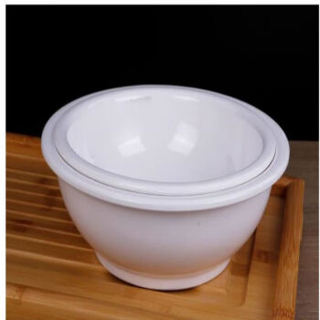 豫佳A5汤碗商用大碗白色大汤盆密胺碗酸菜鱼盆塑料大号面碗装饭碗