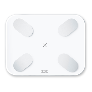 有品(PICOOC)体脂秤Mini pro 电子秤人体秤 智能蓝牙APP 加大秤面减肥秤精准称体重脂肪测量仪家庭版