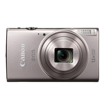 佳能（Canon）IXUS 285 HS 数码相机 学生家用旅游高清数码照相机 银色（2020万像素 12倍光学变焦 25mm超广角）