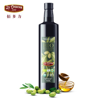 佰多力（Abaco）有机特级初榨橄榄油750ml 西班牙原装进口