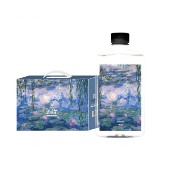 宝露兹天然矿泉水 【莫奈联名】高端定制礼盒 整箱 420ML×6瓶 