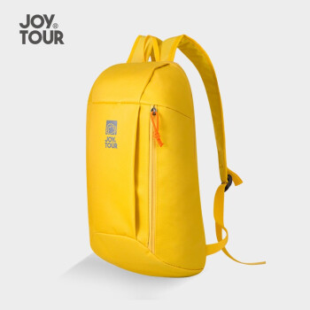 JOYTOUR 背包 休闲运动双肩包男女休闲包户外运动小背包热浪黄10L
