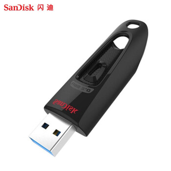 闪迪（SanDisk）256GB USB3.0 U盘 CZ48至尊高速 黑色 读速130MB/s 经典USB3.0 U盘 高速安全可靠