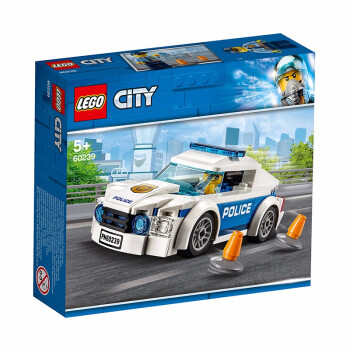 乐高lego城市组city系列消防车消防局警察局警车主题拼装小颗粒积木