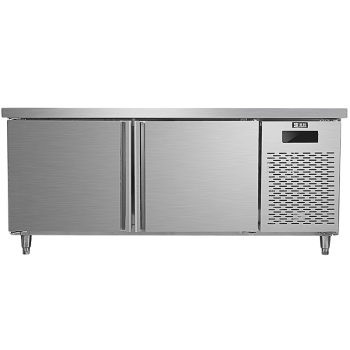 圣托（Shentop）双门厨房卧式冰柜 商用水吧奶茶操作台 1.8米不锈钢冷藏工作台 STL-TA18