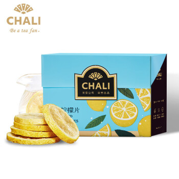 Chali茶里 冻干柠檬片蜂蜜冻干柠檬片泡水喝的 独立包装 60g盒装*2
