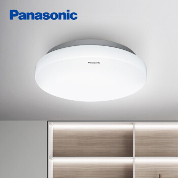 松下（Panasonic）防水灯吸顶灯厨卫浴室灯具厨房灯 圆形11瓦 HHLA1057CW01