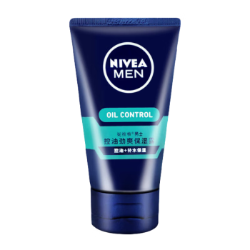 妮维雅（NIVEA）男士护肤品保湿补水乳液面霜控油劲爽保湿露50g