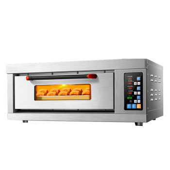 乐创（ lecon）大型蛋糕披萨烤箱商用面包月饼焗炉一层一盘烤箱220V  LC-YXDZ101