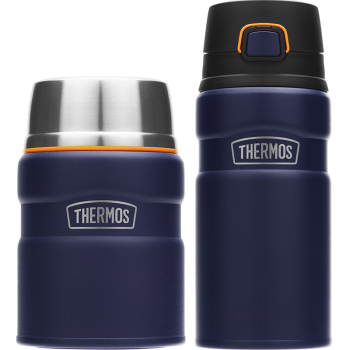 膳魔师（THERMOS）焖烧杯焖烧壶焖烧罐520ml316钢饭盒保温桶保温杯TSK2-520S NVB