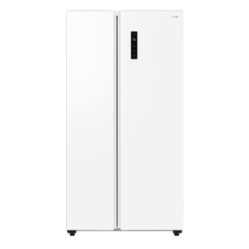 东芝（TOSHIBA） 雾语系列 双开门对开门高端电冰箱一级大容量风冷无霜变频家用制冰GR-RS618WE-PM151 荧纱白