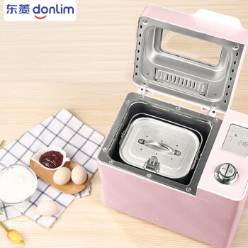东菱（Donlin）烤面包机 厨师机 和面团3斤  全自动 智能投撒果料DL-JD08