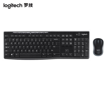 罗技（Logitech）MK270 无线光电键鼠套装 电脑笔记本无线鼠标无线键盘套装【办公钜惠】