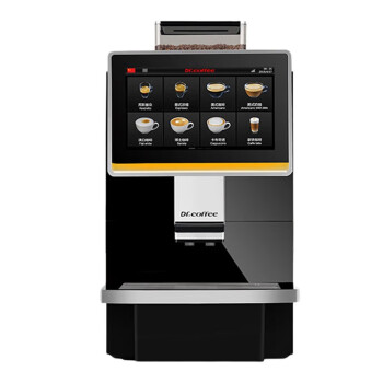 咖博士（Dr.coffee） F11升级款Coffee break全自动意式咖啡机办公室触屏磨豆一体一键奶咖机商用家用咖啡机 黑色