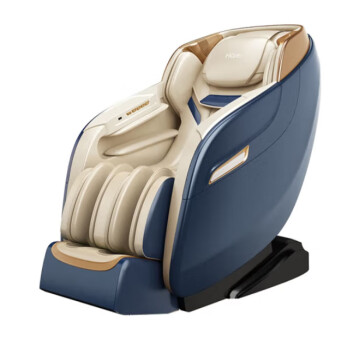 海尔按摩椅家用全身零重力全自动多功能电动按摩沙发椅子4D智能语音太空舱H6-101Y蓝色