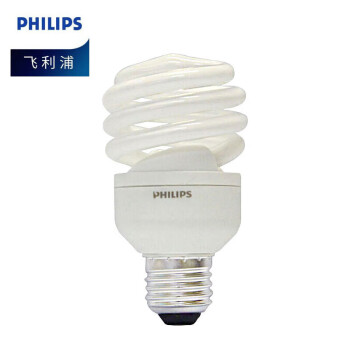 飞利浦（PHILIPS）全螺旋型节能灯 三基色荧光照明光源灯泡23W