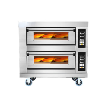 苏勒 烤箱商用大型面包电烤炉多功能大容量蛋糕披萨烘焙燃气电烤箱 仪表款一层两盘
