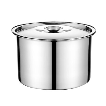 COKRSUPE 304加厚不锈钢调料罐桶 味盅油鼓 调料缸 调料盒加厚带盖