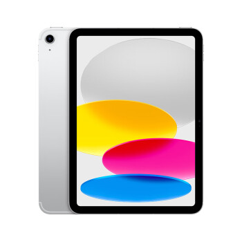 Apple/苹果 iPad(第 10 代)10.9英寸平板 2023年(64GB eSIM版/学习办公娱乐/MUQY3CH/A)银色 蜂窝网络